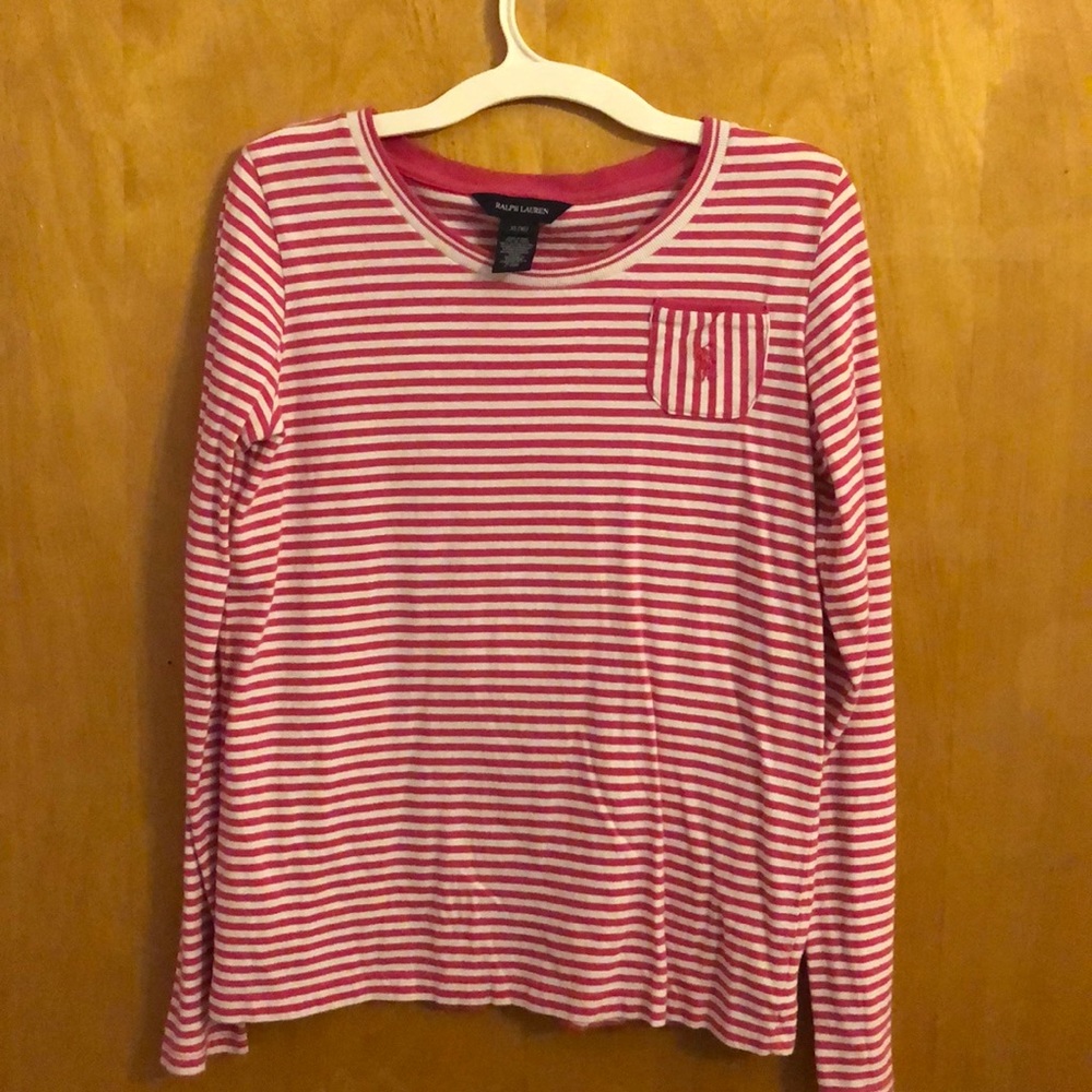 A Ralph Lauren long sleeve shirt
